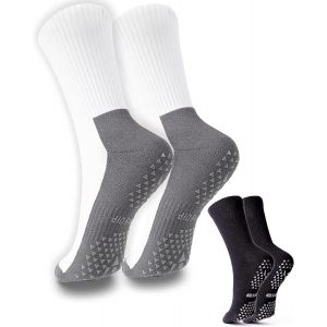Tianyi-Chaussettes De Sport Antidérapantes, Chaussettes Grip Contre Le Glissement, Chaussettes Stopper, Chaussettes À Picots Antidérapantes Pour Le Football, Fitness, Pilates, Yoga - Neuf