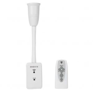 HJLIAN Veilleuse LED 220 V E27 avec telecommande intelligente et douille sans ampoule - Neuf
