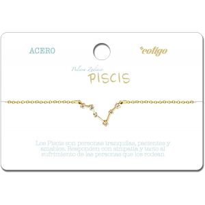 Eryi-, Bracelet Signe Du Zodiaque En Acier Inoxydable, Bracelet Horoscope Avec Zircone, Constellations Bijoux Astrologie Pour Femme - 12 Unités - Neuf