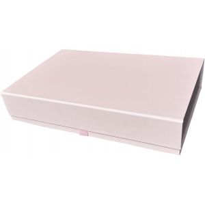 Boîte cadeau magnétique de luxe pour mariage, mariage, fête prénatale (Light Pink - Large-340x220x70mm) - Neuf