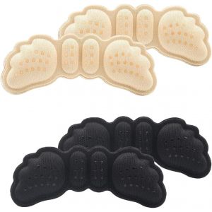 Kalanka-2 Paires Coussinets De Talon Auto-Adh&eacute;sifs &iquest; Antid&eacute;rapants, Anti-Frottement Pour Chaussures Trop Grandes, Confort & Protection (Beige) - Neuf