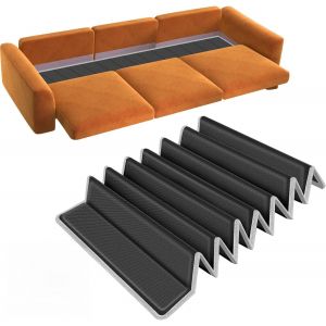 Subzonal-Coussin De Soutien Pour Canap&eacute; Pour Si&egrave;ge Suspendu, 167,5 X 43 Cm, Pliable, Avec Surface Oxford, Planches De Support En Bois Pour La Plupart Des Canap&eacute;s 3 Places, Noir - Neuf