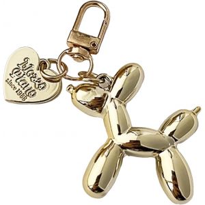 KAL-Porte-Clés Pour Femmeadorable Porte-Clés Jelly Dog Pour Sac, Breloque Sac Multifonction, Porte-Clés Or Pour Sac À Dos Et Sac, Décoration - Neuf