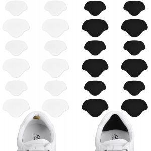 Kalanka-12 Paires R&eacute;paration De Talon De Chaussure Patch, Patch De Pr&eacute;vention Trous De Chaussures, Autocollants &Agrave; Talons Patchs Talon Auto-Adh&eacute;sif, Coussinets R&eacute;paration Talon, Grand Et Petit - Neuf