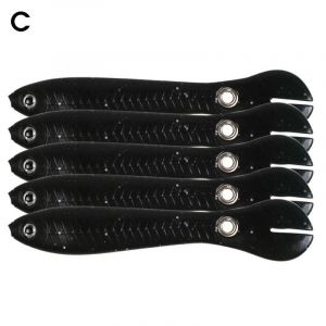 5pcs 10cm 6g R&eacute;aliste Faux App&acirc;t Loche Forme R&eacute;sistant Aux Morsures Accessoires Pratique Artificiel App&acirc;t Fournitures De P&ecirc;che-C - Neuf