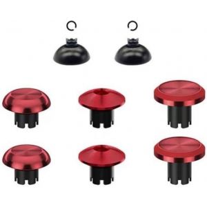 Shiba-Baguettes De Pouce En Métal Pour Ps5 Ps4 Manette, 6 En 1 Joystick Stick Analogique Poucettes De Rechange Interchangeable Pou[1 - Neuf