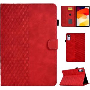 Naeryut-Coque Pour Huawei Matepad Se 11 Pouces Housse De Protection En Cuir Pu Tablette Étui Case Flip Portefeuille Cover Pour Huawei Matepad Se 11 Pouces Tablette 2024,Rouge - Neuf