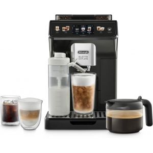 ChenQuanSarl-Eletta Explore Cold Brew Ecam452.67.G, Machine À Café Barista Avec Lattecrema Hot And Cool, Machine À Espresso, Machine À Café Automatique, Extraction Froide, Pot À Café Inclus, Gris Fon - Neuf