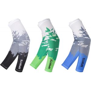 3 Paires Manches De Bras Hommes,Uv Protection Bras Manches De Refroidissement Couvercle De Bras D&iquest;&Eacute;t&eacute; Ext&eacute;rieur Manches De Protection Solaire Manches De Bras Manchons De Compression.[D391] - Neuf