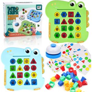 MDY-Jeu d'association en Formes d'ours,Jeu d'association de Formes g¿¿om¿¿triques,Shape Matching Game,Jouet ¿¿Ducatif Sensoriel de Couleur,Formes g¿¿om¿¿triques Montessori Jeux educatif 3 ¿¿ 12 Ans - Neuf