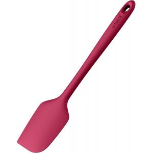 Kal-Grande Spatule Silicone De 35.6cm: 250¿ Résistant À La Chaleur Maryse Grattoir Flexible Et Antiadhésif, Ustensile De Cuisine Pour La Cuisson Pour Mélanger Remuant Raclant (Rouge) - Neuf