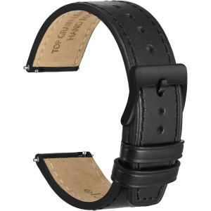 Kal-Elite Bracelet Montre, Cuir De Grain Supérieur, Libération Rapide, Largeur De Bande 18mm 20mm 22mm - Neuf