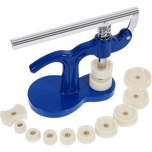 KAL-Kit D'Outils De Réparation D'Horloger Avec 12 Matrices De Montage Pour Boîtier De Montre - Neuf