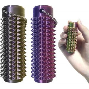 KAL-2 Pièces Little Ouchies Pain Fidget, Fidget Spiky Grippie Stim, Pocket Mini Fidget Toy, Jouets Sensoriels Surélevés Pour Soulager Anxiété Et Concentration, Les Cadeaux Nouveauté Pour Les Amis (B) - Neuf