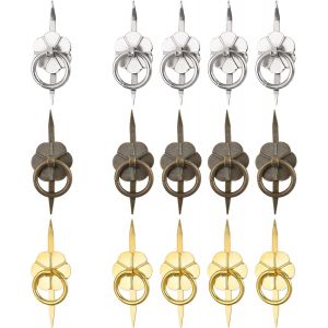 lbgwp60-AnneauDe Poignée De Tiroir 1.18 * 1.18, 15 Pièces Attaches Brad En Métal Avec Anneaux De Traction Anneaux En Métal Brads Pour Cuisine Salle De Bain Tiroir Bricolage Artisanat Décor - Neuf
