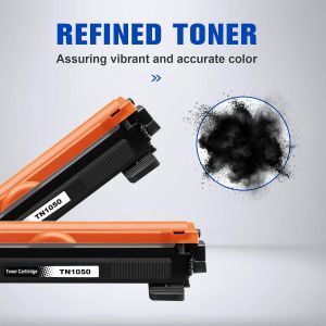 Tn1050 Cartouche De Toner Compatible Pour Brother Tn1050 Tn-1050 Pour Hl-1110 Hl-1112 Hl-1210W Hl-1212W Dcp-1510 Dcp-1512 Dcp-1610W Dcp-1612W Mfc-1810 Mfc-1910W (Noir 2-Pack) - Neuf