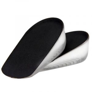 2 Paires D'augmentation De La Hauteur Des Semelles De Talon, Ascenseur Semelles, Invisible Ascenseur De Chaussures Semelles, Élastique Augmentation De La Hauteur Des Semelles De Hauteur A Augmenté De Chaussures (L, 2,5 Cm) - Neuf