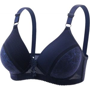 Soutiens-Gorge &Agrave; Maintien &Eacute;lev&eacute; Pour Femmes, Bretelles R&eacute;glables, Couverture Compl&egrave;te, Soutiens-Gorge Confortables Sans Armatures, Fil Robe Bustier C&eacute;r&eacute;monie Fille Soutien Gorge Dos Nu, - Neuf