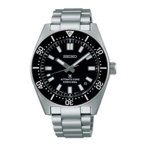 Montre De Plongée Automatique Seiko Prospex 300m Acier Cadran Noir - Neuf