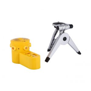 Niveau laser avec tr&eacute;pied et modes de mesure multiples - Neuf
