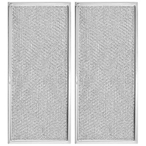 2PCS filtre à graisse micro-ondes filtre à maille en aluminium pour Whirlpool GE - Neuf