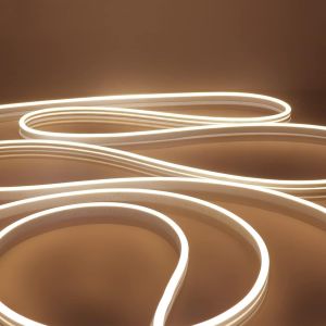 5m Ruban Led 12v Flexible Bande Led N&eacute;on Lumi&egrave;re Chaude &Eacute;tanche Ip65 120 Leds/M Pour Int&eacute;rieur/Ext&eacute;rieur D&eacute;coration(Non Inclus Adaptateur Secteur) - Neuf