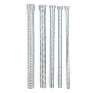 Ensemble de 5 pièces de ressort de cintreuse,tube souple élastique incurvé,accessoires de tuyau de cintrage en acier à ressort - Neuf