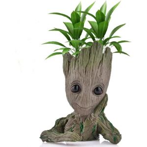 KALANKA-Pot &agrave; Fleurs ou &agrave; stylos en Forme de Personnage de Dessin anim&eacute;, Cadeau de No&euml;l pour Enfants (A) - Neuf