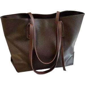 RFCBC-Mode Sacs à main Femme Poches Sac à Bandoulière Shopper Sac Souple pour le Travail et les Voyages Noir - Neuf