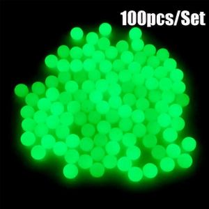 100pcs / Sac P&ecirc;che Flotteurs Perles Lumi&egrave;re Lumineuse Boules Lumineuses Pour La P&ecirc;che En Mer De Nuit 4/5/6/8mm - Neuf