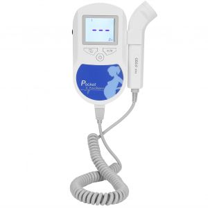 Moniteur De Frequence Cardiaque Fotale Detecteur De Battements Cardiaques Sans Rayonnement Sonde Sensible Doppler Fotal - Neuf