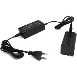 CA Adaptateur NP-F750 Batterie Factice Remplace NP F970 F550 F570 pour Sony Appareils Photo Caméscopes et illuminateurs Lampes Lumières - Neuf