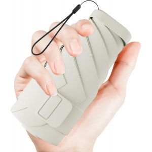 Parapluie de Voyage Mini Pliable pour Sac - Protection UV 50+ contre Soleil & Pluie, Design Compact L&eacute;ger et R&eacute;sistant au Vent, Tient dans Poche ou Sac, Parasol Portatif pour Transport Hommes, Femmes - Neuf