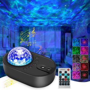 Lampe De Projecteur Led Galaxy Starry,Projecteur De Plafond De Ciel &Eacute;toil&eacute; Veilleuse Pour Enfants Avec Blanc Int&eacute;gr&eacute; - Neuf
