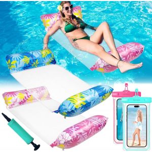 Lit De Natation Gonflable, Hamac À Eau, Jouet De Piscine Gonflable, Accessoire De Piscine, Hamac Gonflable Pour Fauteuil, Matelas, Siège, Matelas De Natation - Neuf