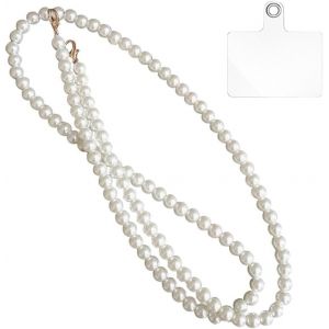 1 Chaîne Universelle En Perles Pour Téléphone Portable, Breloque Pour Bracelet, Chaîne De Téléphone Portable Avec Perles, Collier, Cordon, Compatible Avec La Plupart Des Smartphone[POP944068] - Neuf