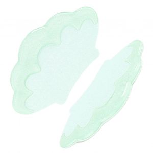 Talon De Chaussure Semelles Pour Les Chaussures | Auto-Adh&eacute;sif Doux Coussins | Vert Clair Haut Talon Protecteurs Pour Les Hommes | 1 Paire - Neuf