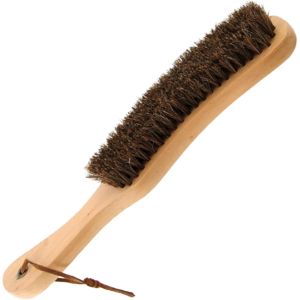 MEVRONISSHOP-Brosse &agrave; Peluches Pour V&ecirc;tements Brosses &agrave; V&ecirc;tements En Bois Et Poils De Sanglier Brosse Poils Animaux Avec Manche Pour Costumes, Cachemire, Laine, Velours, Canap&eacute;, Daim Et Poils d'Anima - Neuf