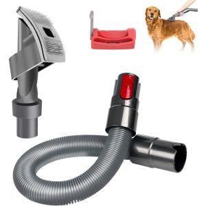 Brosse Aspirateur Chien Pour Dyson, Brosse À Poils D'Animaux, Avec Extension Tuyau Et Verrou De Gâchette, Pour Dyson V7 V8 V10 V11 V12 V15[SSE7111232] - Neuf
