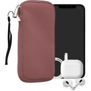 LORANKA-Housse Universelle Smartphone - Pochette de Protection 17,2 x 8,4 cm pour t&eacute;l&eacute;phone Portable XL - 6,7/6,8"" en n&eacute;opr&egrave;ne Rose fonc&eacute; - Neuf