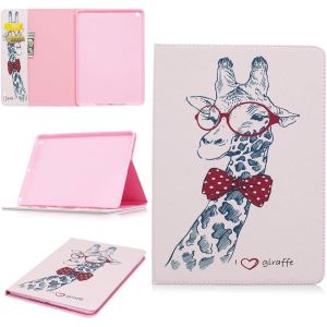 ?tui pour Apple iPad 9,7"" [2017-2018] Tablette PU Cuir Flip Coque Girafe Motif avec Fente pour Carte et Built Stand et Veille/R&iquest;&iquest;veil Automatique Fonction Protection Cas, 06 - Neuf