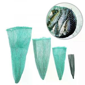Filet De Pêche Sac En Maille Sac De Poisson Vert Cage Tackle Accessoire De Pêche - Neuf