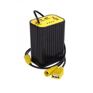 Bo&icirc;tier De Batterie 3 En 1 6 Emplacements Bo&icirc;te D'alimentation 8,4 V Chargeur Usb 5v Sortie Pour Batterie De Lumi&egrave;re Led Nouveau - Neuf