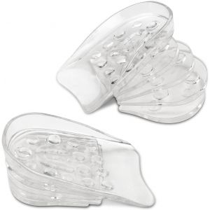 Semelle Int&eacute;rieure Booster Avec Talonnette Et Coussinet De Talon R&eacute;glable &Agrave; 5 Couches (0,6/1,2/1,8/2,4/3 Cm), Adapt&eacute;e Aux Hommes Et Aux Femmes, Pour Un Confort Prolong&eacute; Et Un Soulagement De La Fatig - Neuf