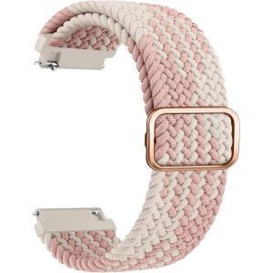 Kal-Bracelet De Montre En Nylon Tiss&eacute; De 20 Mm, Avec Boucle En M&eacute;tal R&eacute;glable, Fermeture Rapide, Bracelet De Rechange De 20 Mm, Pour Homme Et Femme - Neuf
