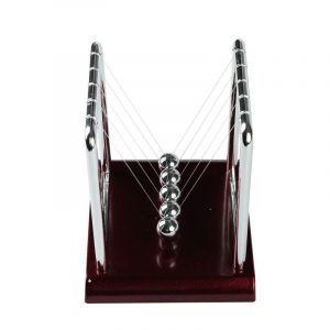 Pendule d'équilibre en acier de type boule de fer magnétique, jouet de décompression amusant pour la science et la physique - Neuf