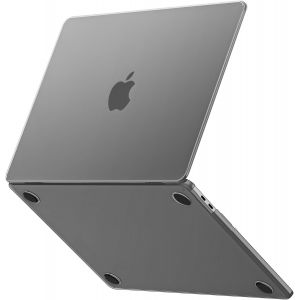 Coque Compatible avec MacBook Air 13 Pouces M1 2020 2019 2018 Release A2337 A2179 A1932, Étui de Protection Housse Rigide en Plastique 13,3"", Mat Espace Gris - Neuf