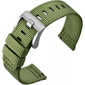 Quick Release Nylon Watch Strap Military Watch Bands For Men 18mm 19mm 20mm 22mm 24mm.[U941] - Neuf