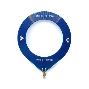 Antenne circulaire de petite taille,fr&eacute;quence 9,9 kHz-181 MHz,antenne large bande - Neuf