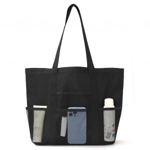 Femmes Sacs de Plage | Pliable Natation Sac Noir avec de Grandes Capacit&eacute;s pour le Sport et les Chaussures de - Neuf